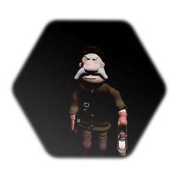 THE TAXIDERMIST (make him playable please)