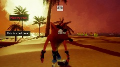 New level Sunset sunshine  Crash Bandicoot