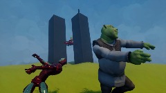 Fiona finds Shrek seggsing Mr Stank so Spongebob re-enacts 9/11