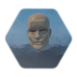 Standard action hero face