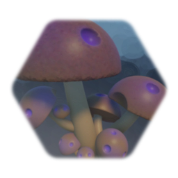Mushroom cluster