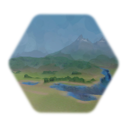 Remix di Background Mountain and valley