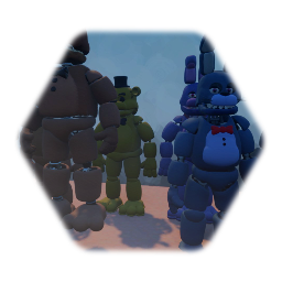 Freddy and Bonni Fnaf 1 and 2