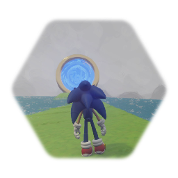 Sonic in Sm64 beta