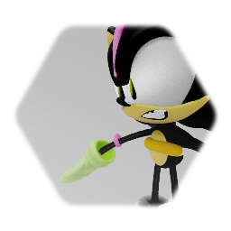 Jacky the hedgehog (2000's era) model