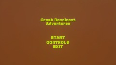 Crash Bandicoot Adventures Title Screen - Template!