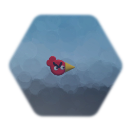 Red angry birds 2d