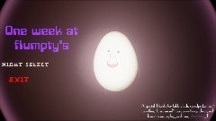 <clue>One week at Flumpty's (old and cancelled)