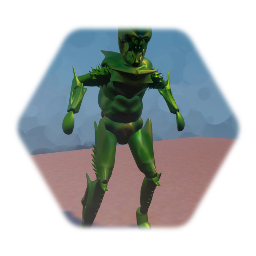 Alien insectoid character