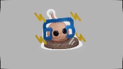 Bronze headphones imp sticker
