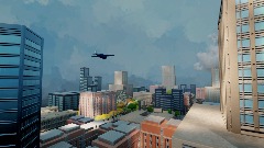 Ace combat jet plane (City) full run through