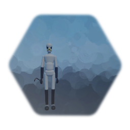 Scorpion 2-D gray bird