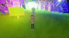 Outside rick and mortys house