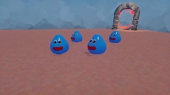 Classic Amy vs Slimes