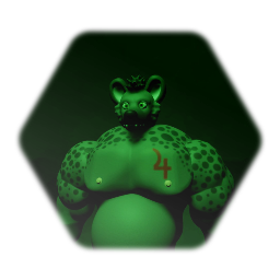 💚 Sievert the Buff Hyena (Muscle Gut)