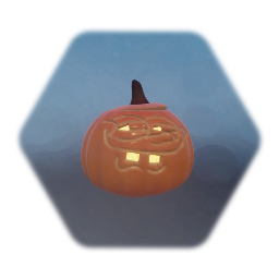 Olive's Remix of All Hallows' Dreams Pumpkin Template