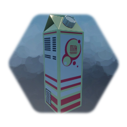 Colorful Milk Carton