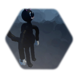 Cartoon cat model