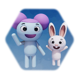 Pibby & Bun bun (Request)