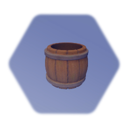 Wooden Barrel - TCMP003