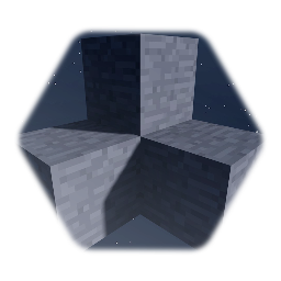 Stone Block · Minecraft *(Opaque Square Flecked!)*