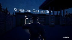 Situation: Gas station