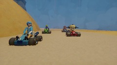 Bandicoot beach Crash Dreams racing CDR Tari