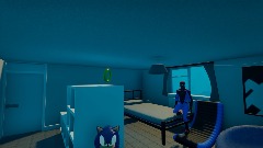 My Bedroom sonic and spider man