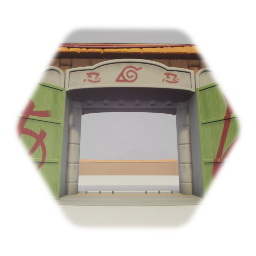 KONOHA GATE | Konoha building