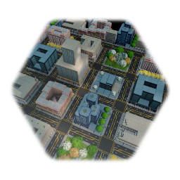 Clean remix of City streets kit demo scene