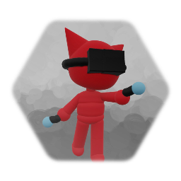 PS4 VR Red cat