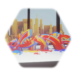 Tabletop Dreams Graffiti