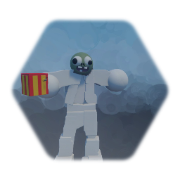 Crazy zombie