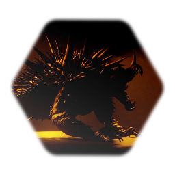 Godzilla prime(Anguirus)