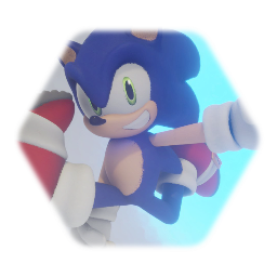 Sonic HyperDrive Sonic The Hedgehog Stylized
