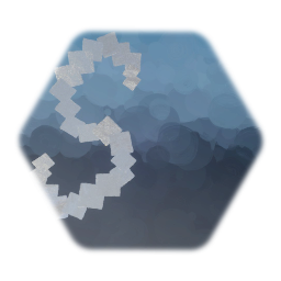 Leter S (Shimer Cloth, None Moving, Uper Case)