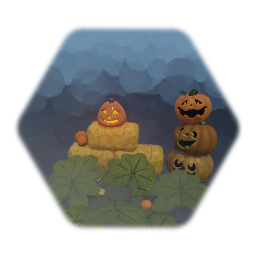 Halloween Hay Stack 1