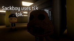 Sackboy uses tik tok!!!