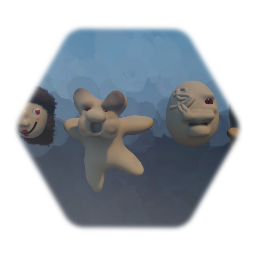 Cursed Head Sculpts 2