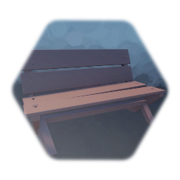 Basic Wooden Bench (Blank)
