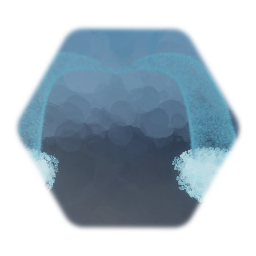 Water fall tears (cartoon effect)