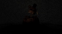 Forgotten Memories - Golden Freddy Death Screen