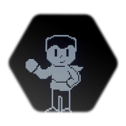 Undertale Becker battle sprite