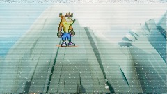 Crash Bandicoot 2D Snowboard