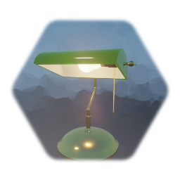 Antique Bankers Lamp