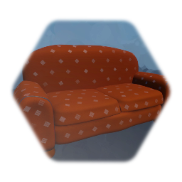 W&G Sofa Double Red