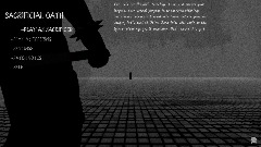 Sacrificial Oath (main menu)