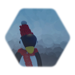 Tweaked penguin for Christmas game