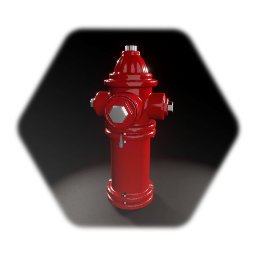 Working Fire Hydrant
