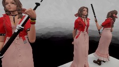 Aerith final fantasy 7 realistic realiste Aeris